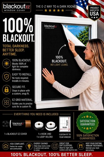 Blackout x66 large - ez, 45"x66"