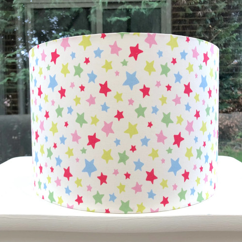 Pastel star lampshade - star, kids